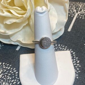 Elegant Gold Moon and Silver Ring